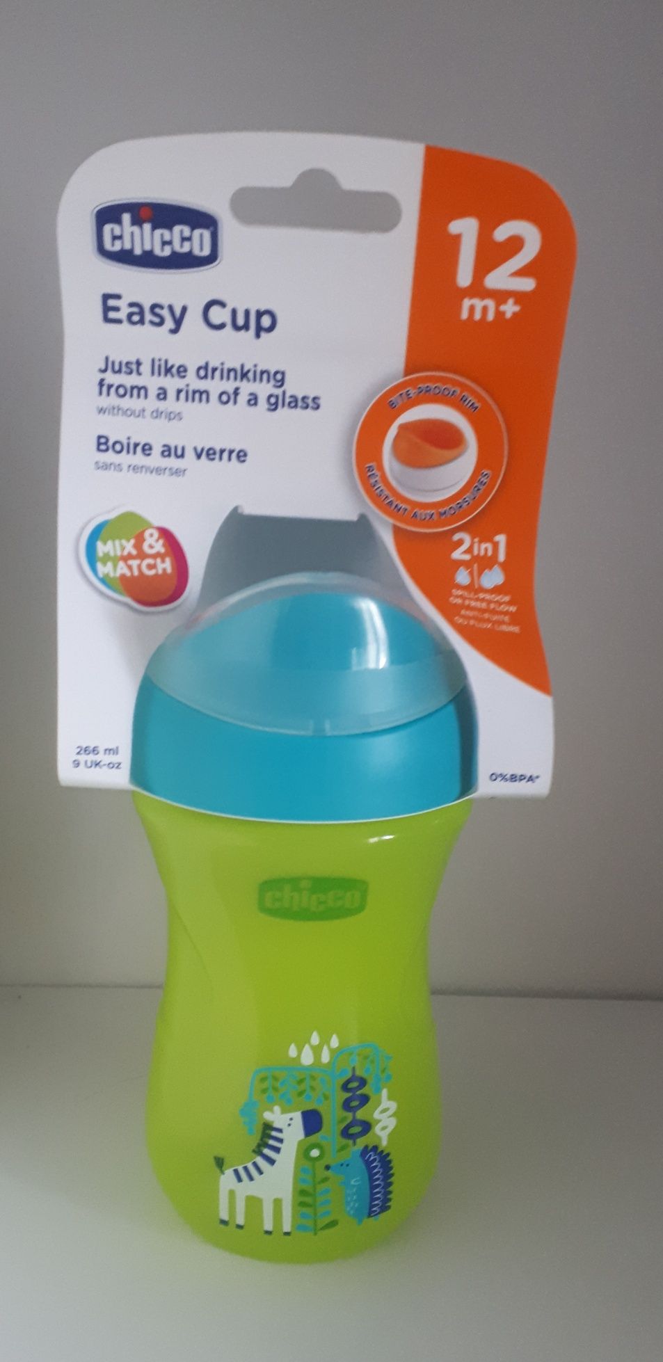 Поїльник непроливайка Chicco Easy Cup