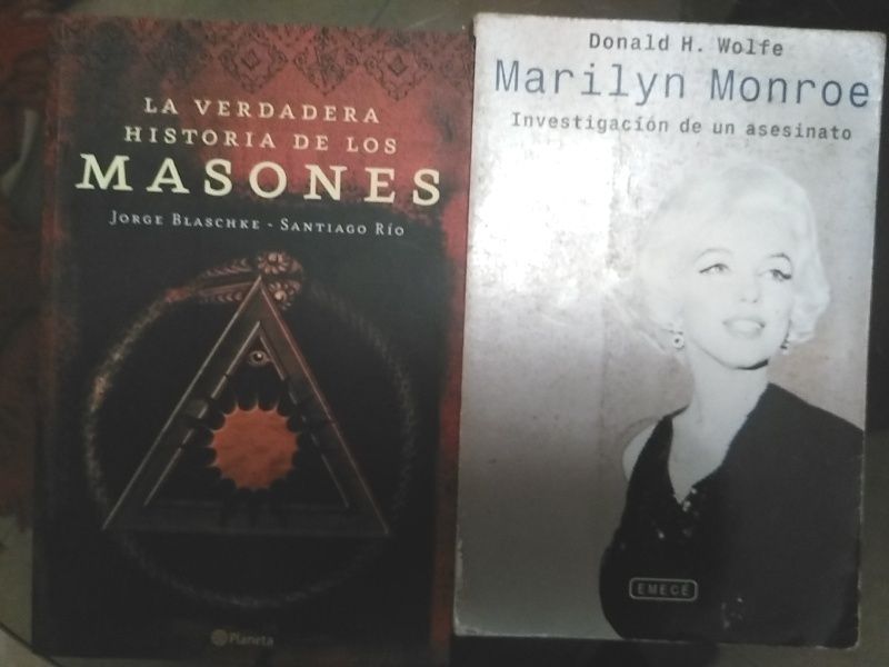 Lote de 7 livros de autores diversos impressos em espanhol