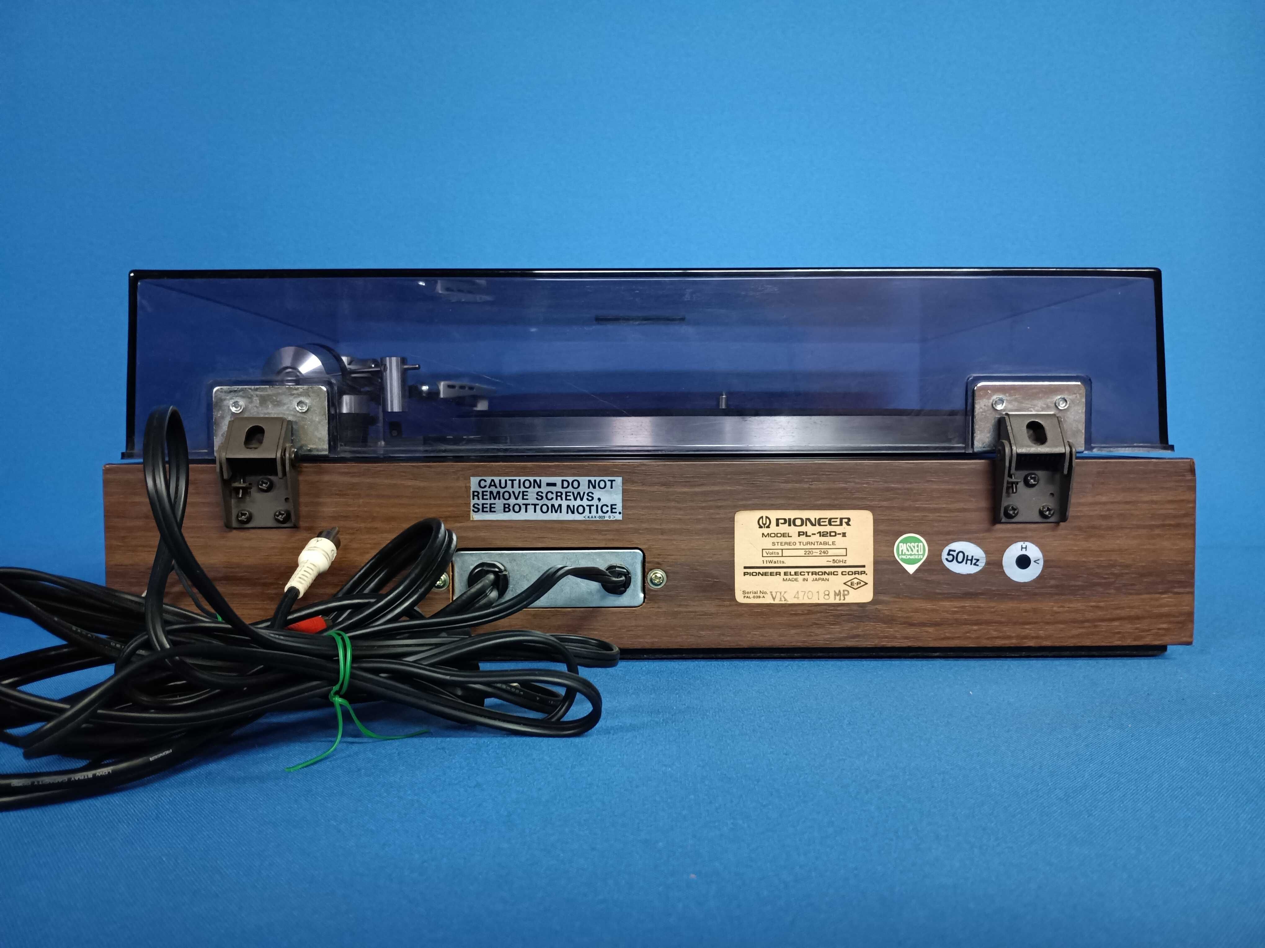 gira discos PIONEER PL-12D-II