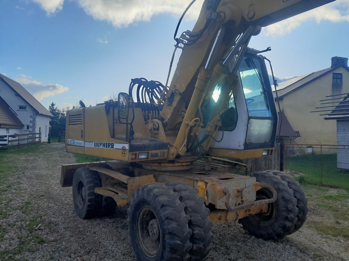 Koparka kołowa liebherr 902 litronic