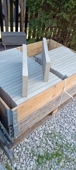 Obrzeża betonowe gładkie