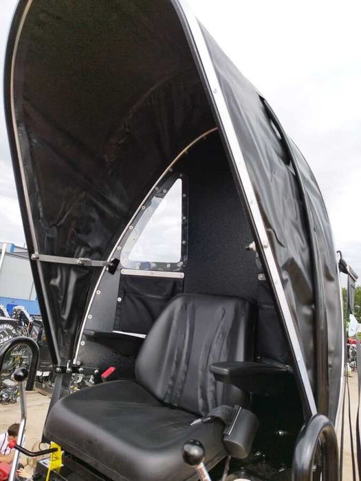 Cobertura de banco de grua ou máquina