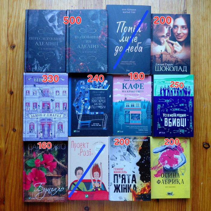 Колекція книг цікаві