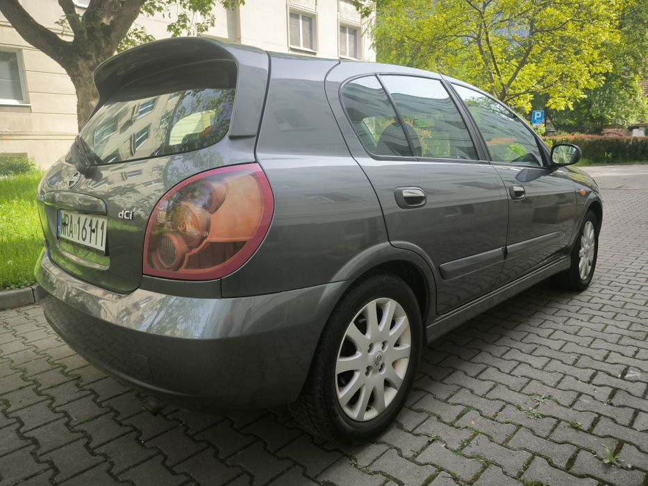 Nissan Almera 1.5 DCI 2003 r/Klimatyzacja/Bez rdzy