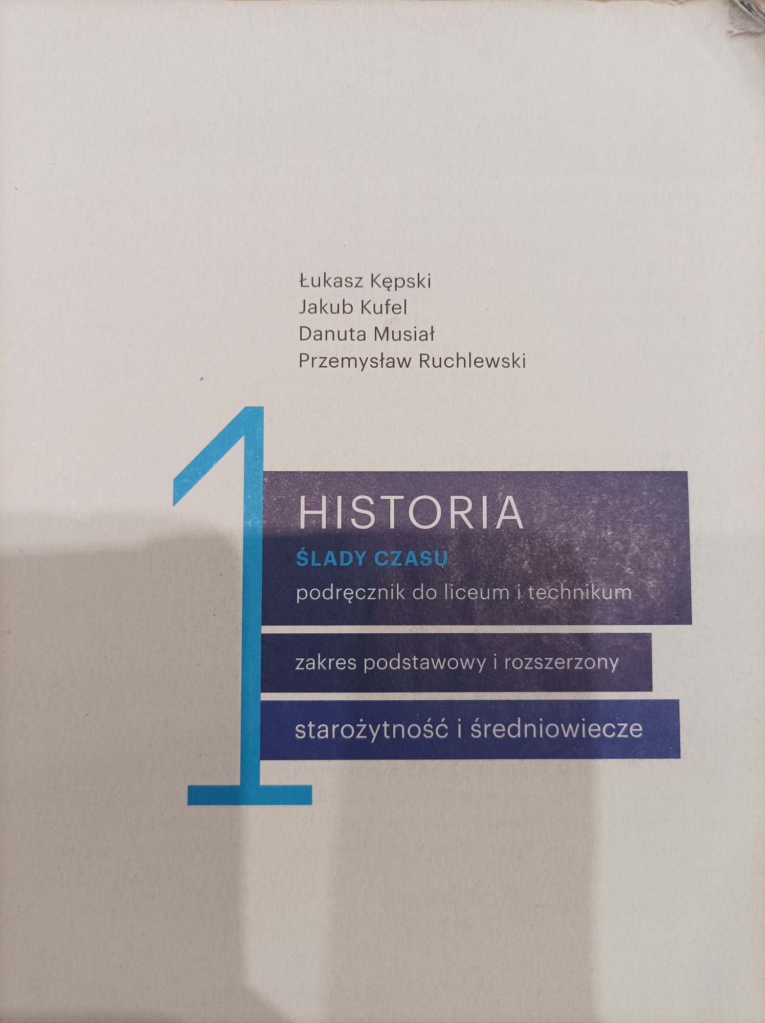 Historia ślady czasu  klasa 1 podręcznik