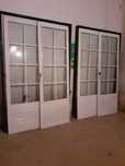 Portas vidro duplo de aluminio