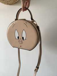 Zara Torba Porky Pig Looney Tunes unikat