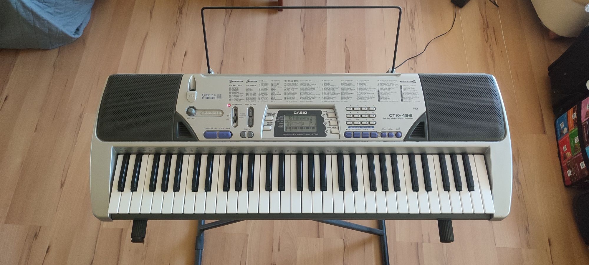 Casio CTK-496 keyboard