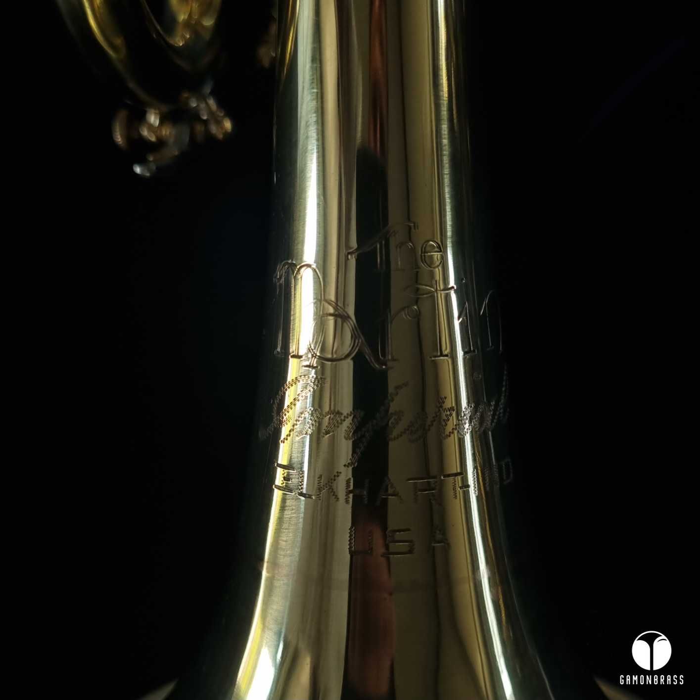 Trąbka Martin Imperial Elkhart IND double reverse ustnik gamonbrass