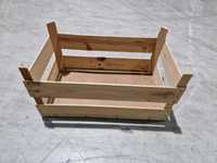 caixa madeira natural