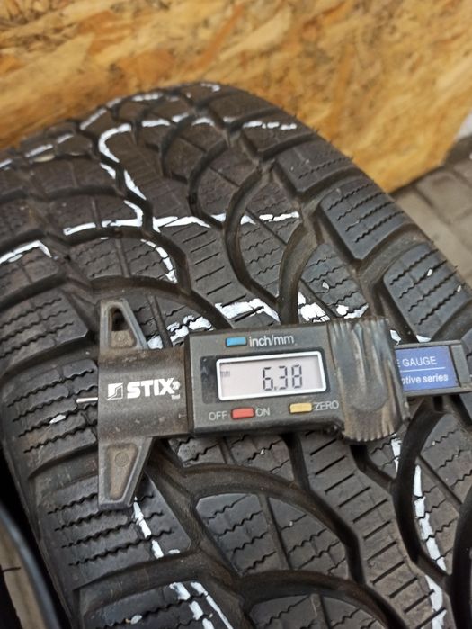 2 opony zimowe Bridgestone 185/65 15  6,5mm.