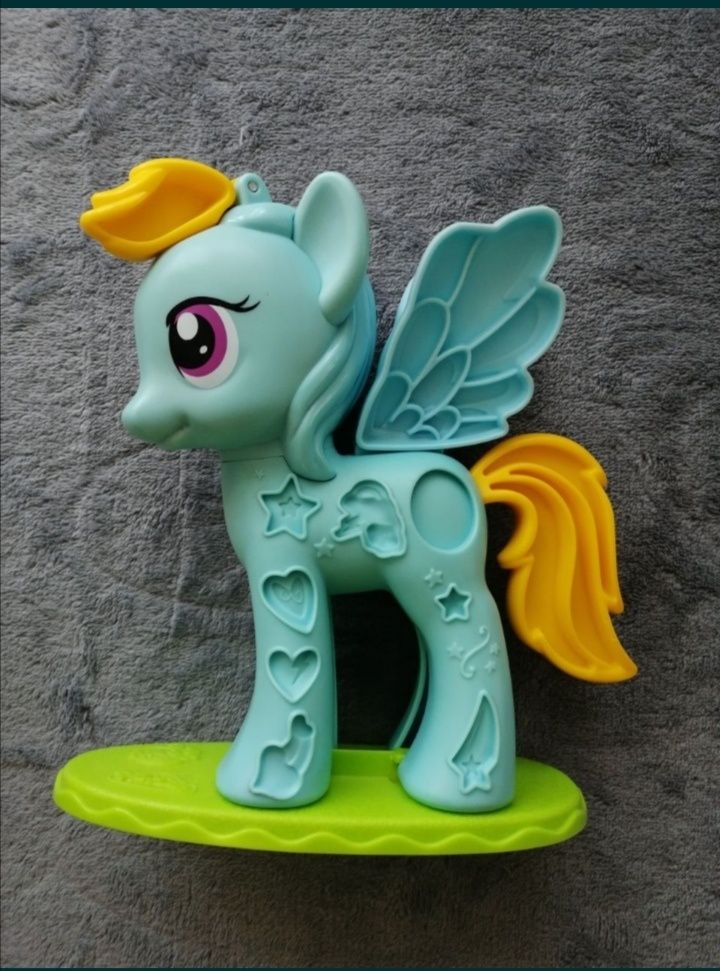 Duży Zestaw PLAY DOH - Tort, Księżniczka Zosia, Rainbow Dash