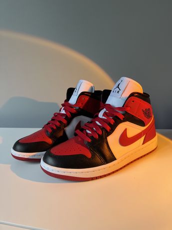 Air Jordan 1 Mid Remixes The “Bred Toe”