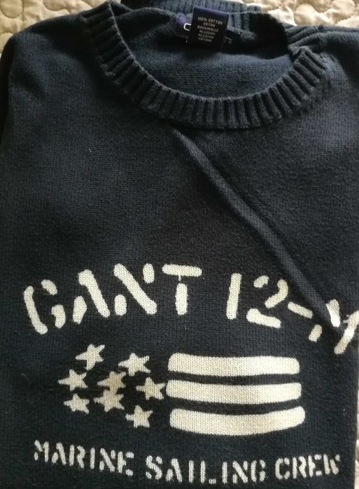 Camisola azul marinho Gant.
