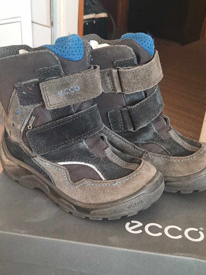 Buty zimowe Ecco chłopięce 27 kozaki