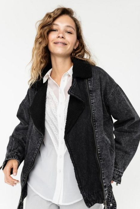 Куртка жіноча, НОВА!!! Демісезон, косуха, бомбер