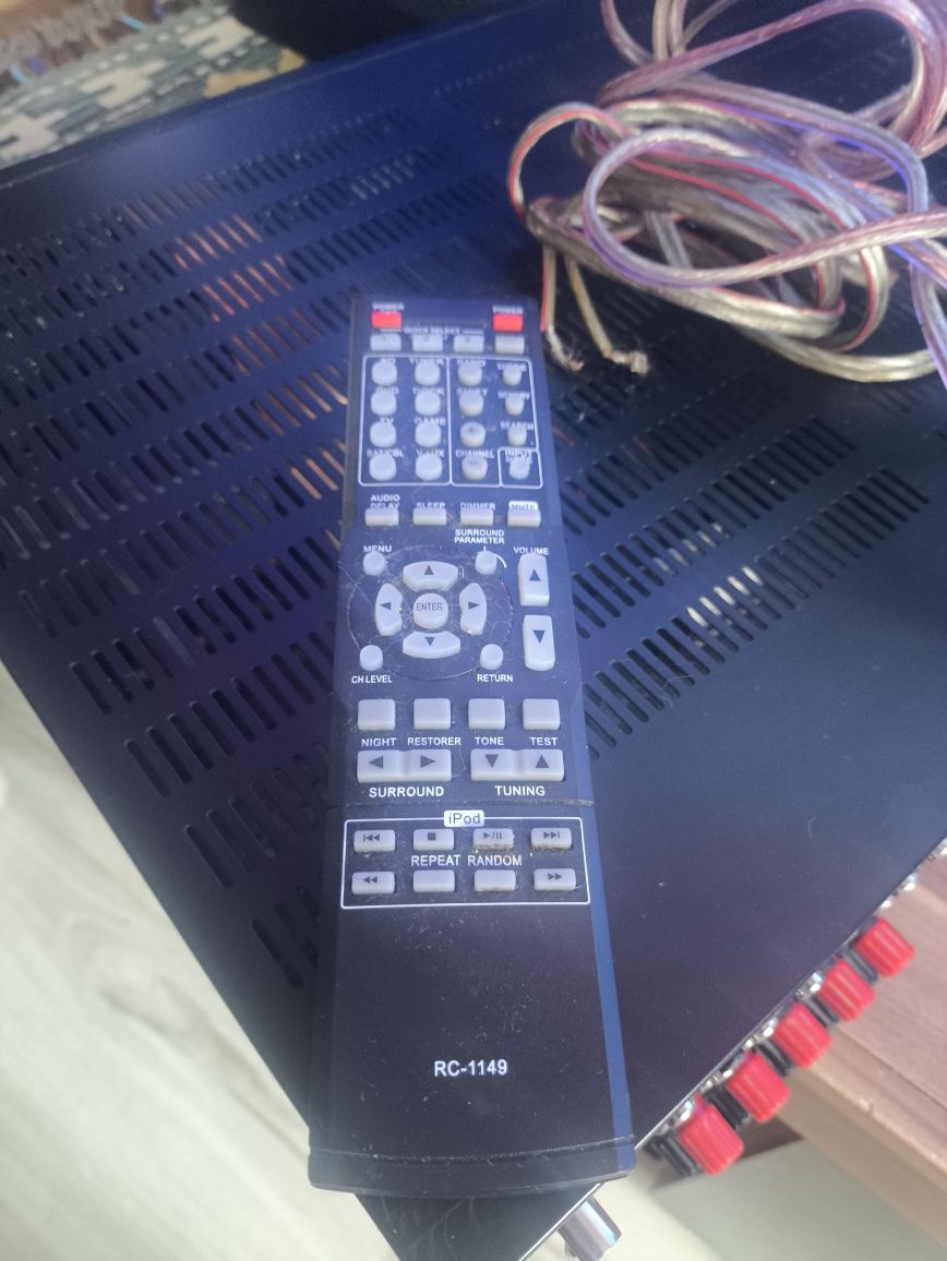Zestaw Denon AVR-1311 oraz kolumny podłogowe VK