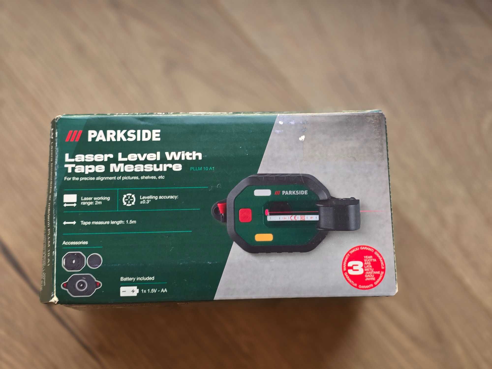 Poziomica laserowa parkside Lidl PLLM 10 A1