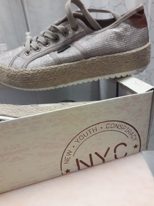 Sapatos ténis alpercatas mulher senhora - Novas