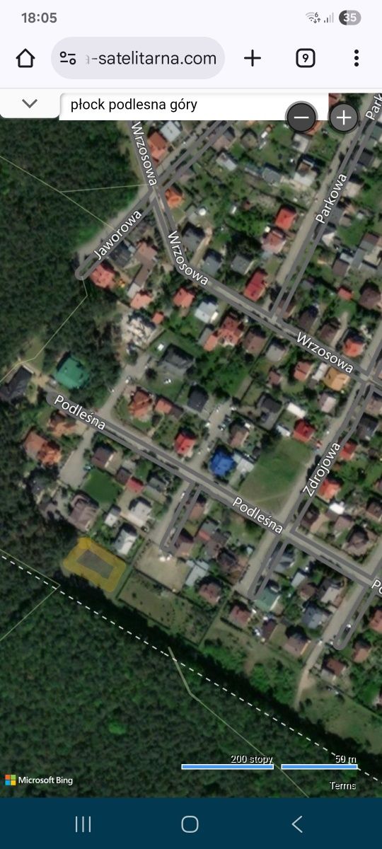 Sprzedam działkę Płock/Góry