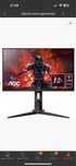 Monitor 23,8" AOC 24G2U5/BK