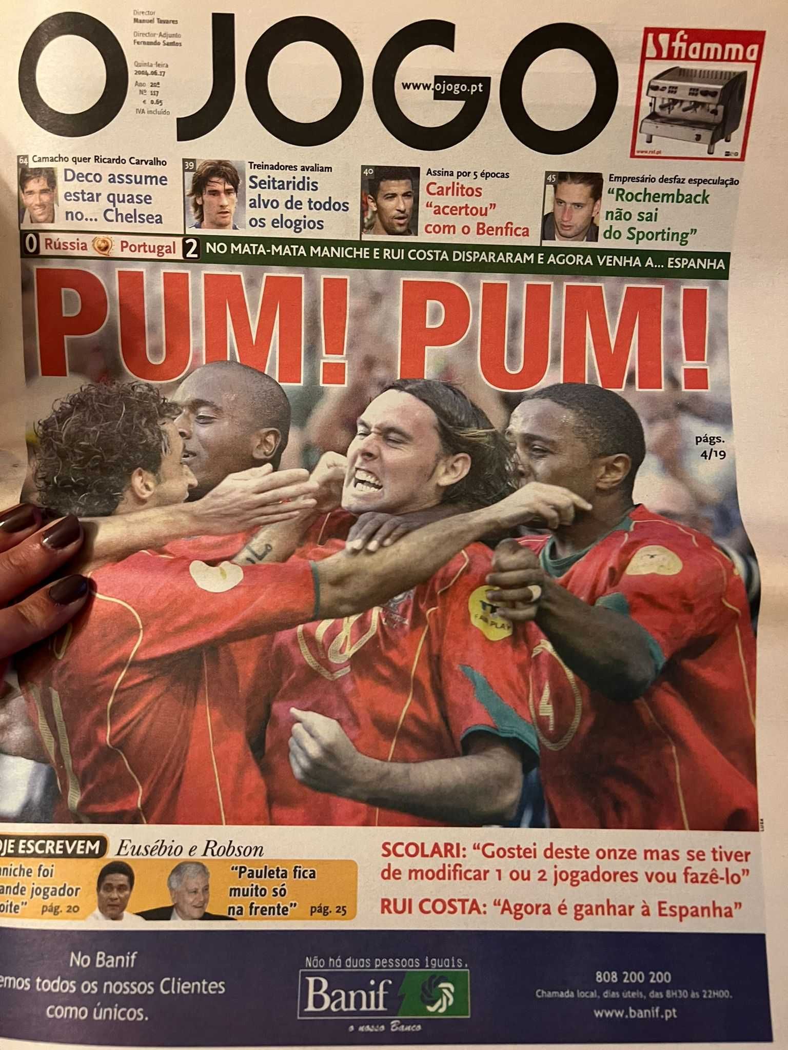 EURO 2004 - Jornais Portugal! Completo