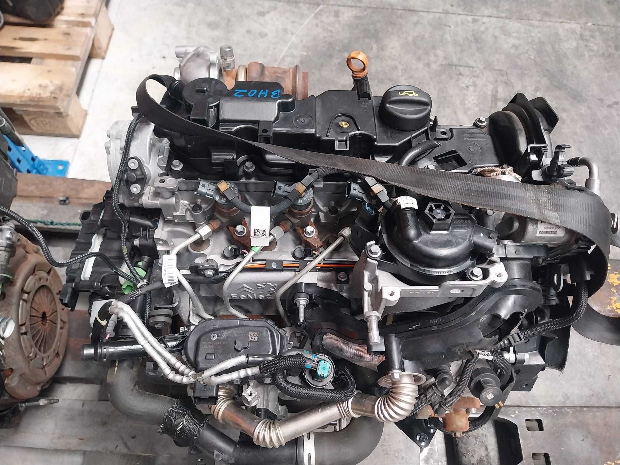 Motor Peugeot / Citroen 1.6 Hdi fe 2014 com 41.000km com a ref BH02