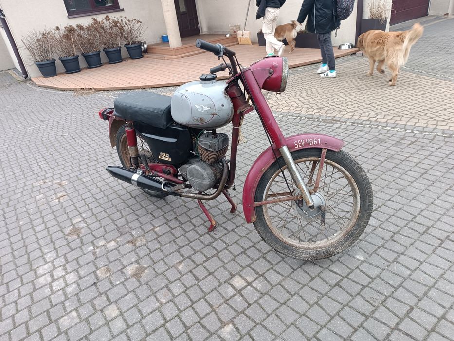 Wsk prospektowa 125 zamiana zamienię motocykl quad cross prl auto bus