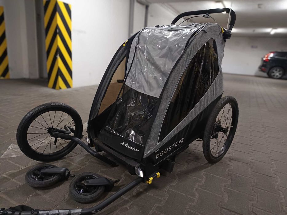 Wózek przyczepka rowerowa X-lander Booster II 3w1