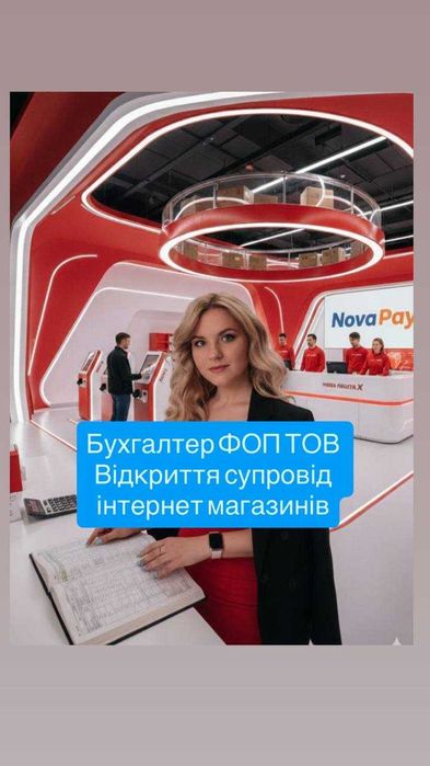 Бухгалтер ФОП та ТОВ онлайн швидко, законно, без зайвих турбот
