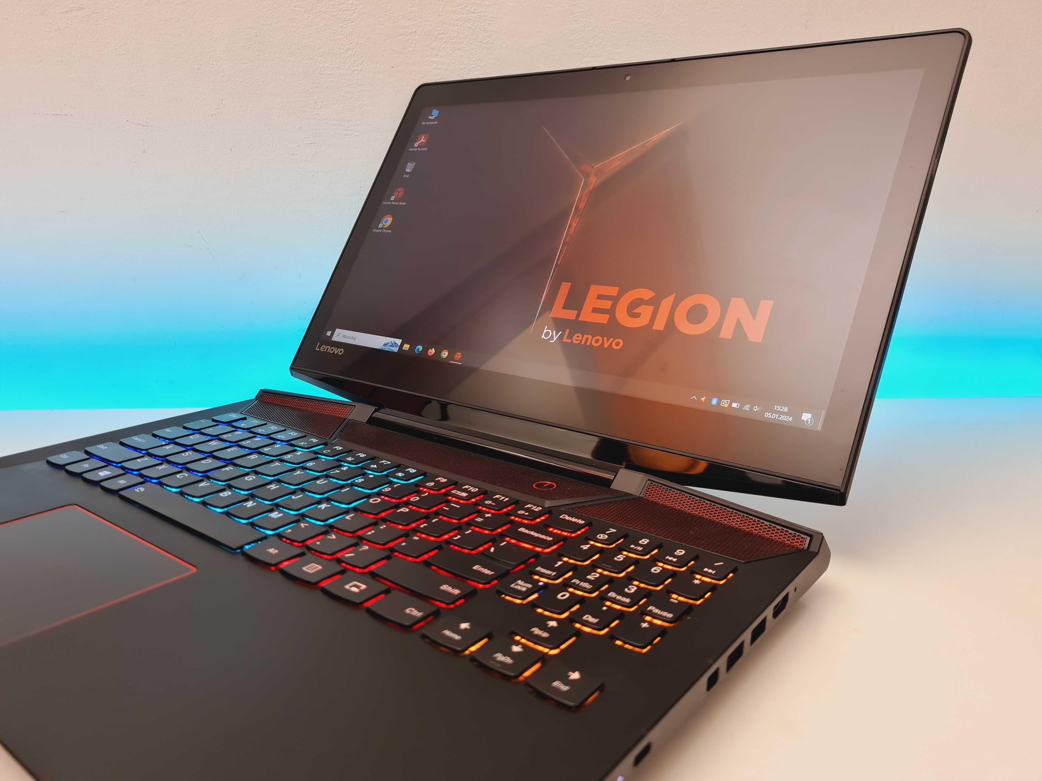 Gamingowy Laptop LENOVO Y720, i7, gtx1060, metalowa obudowa, do gier