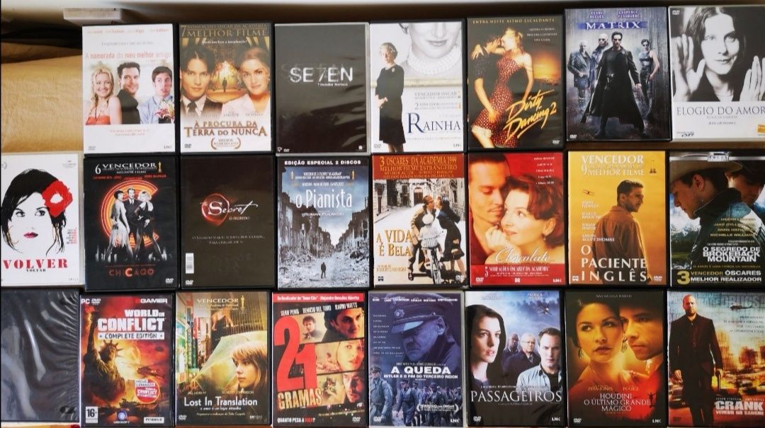 Filmes em DVD's originais