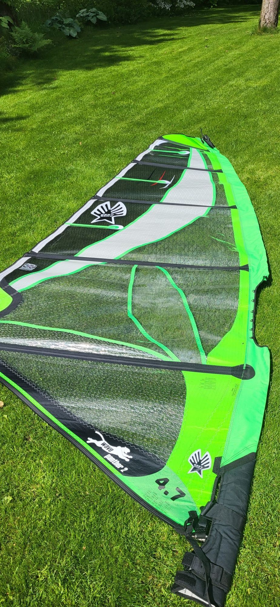 Żagiel ezzy wave 2 panther 4.7 mkw windsurfing