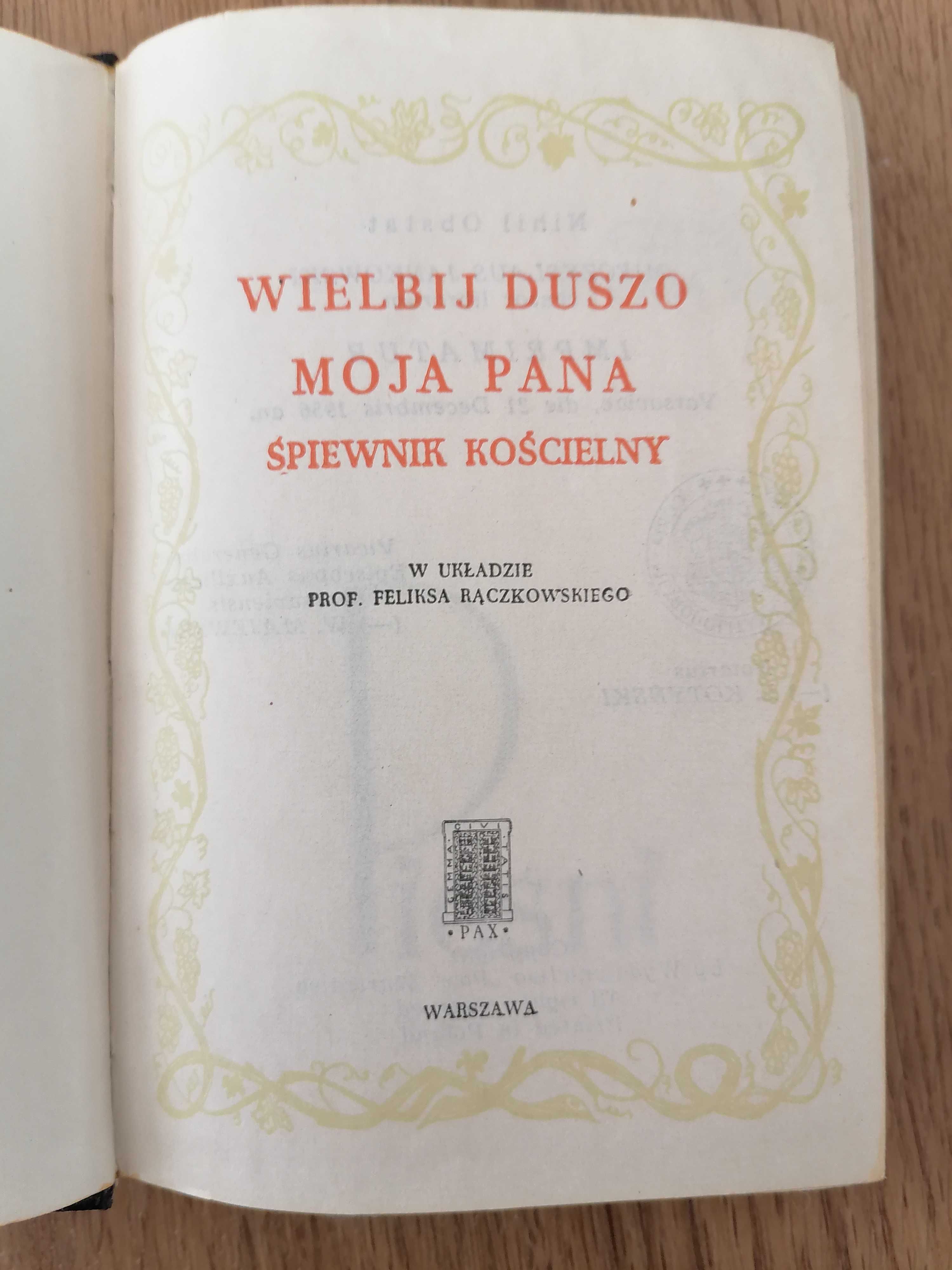 Śpiewnik kościelny 1956