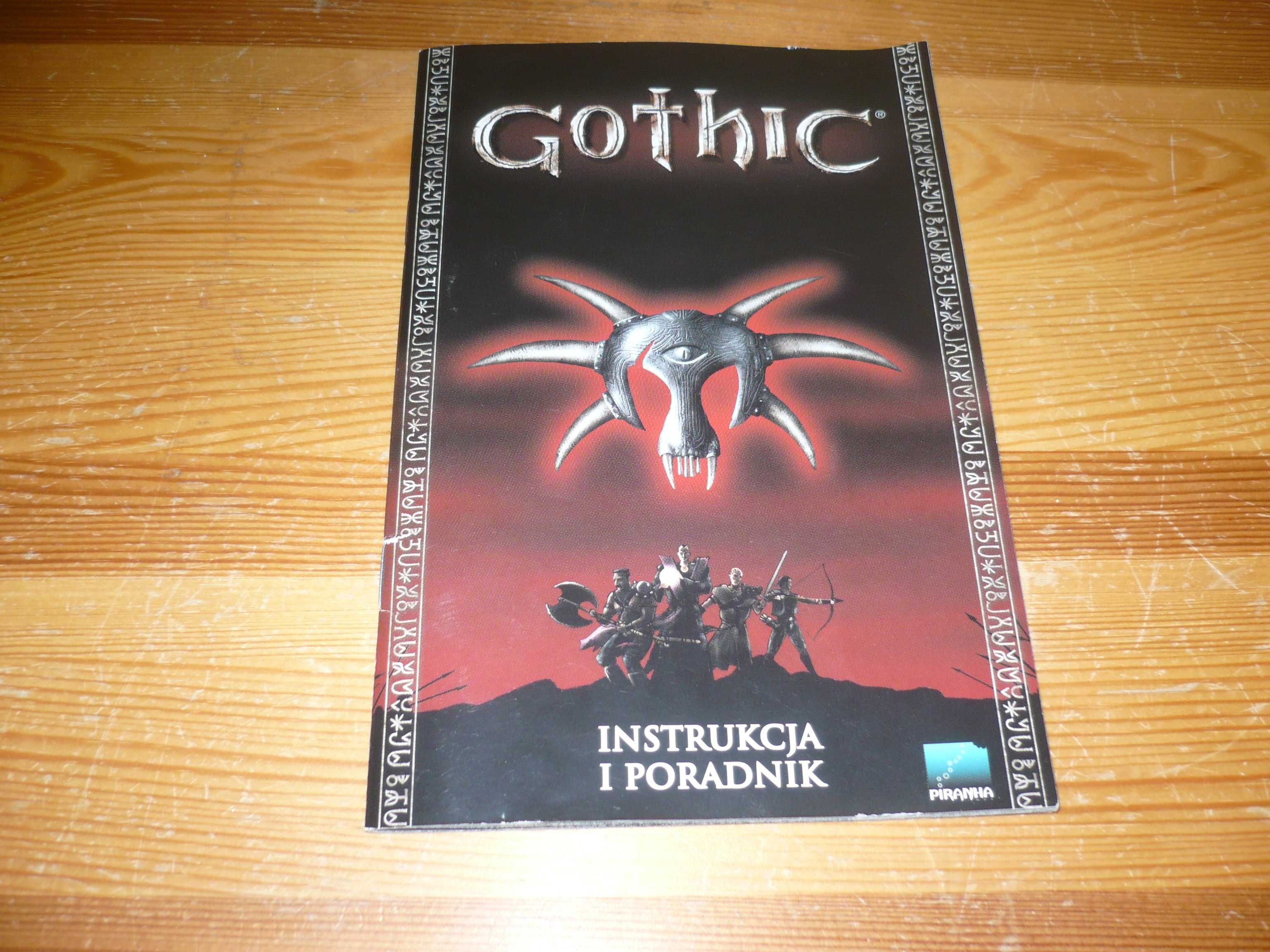 GOTHIC 1 PC CD-ROM 2 CD extra klasyka gier komputerowych