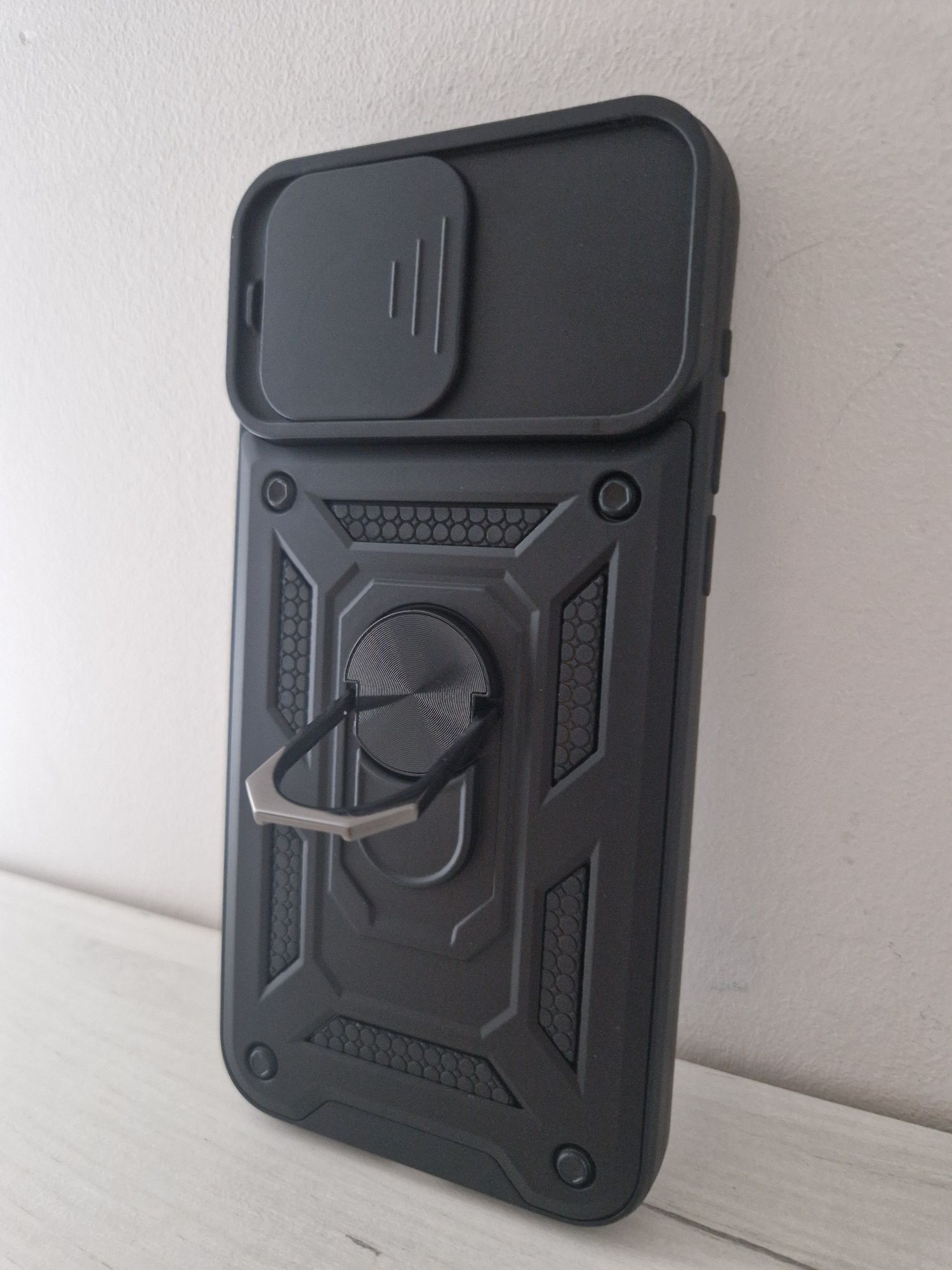 Slide Camera Armor Case do Iphone 15 Pro Max Czarny