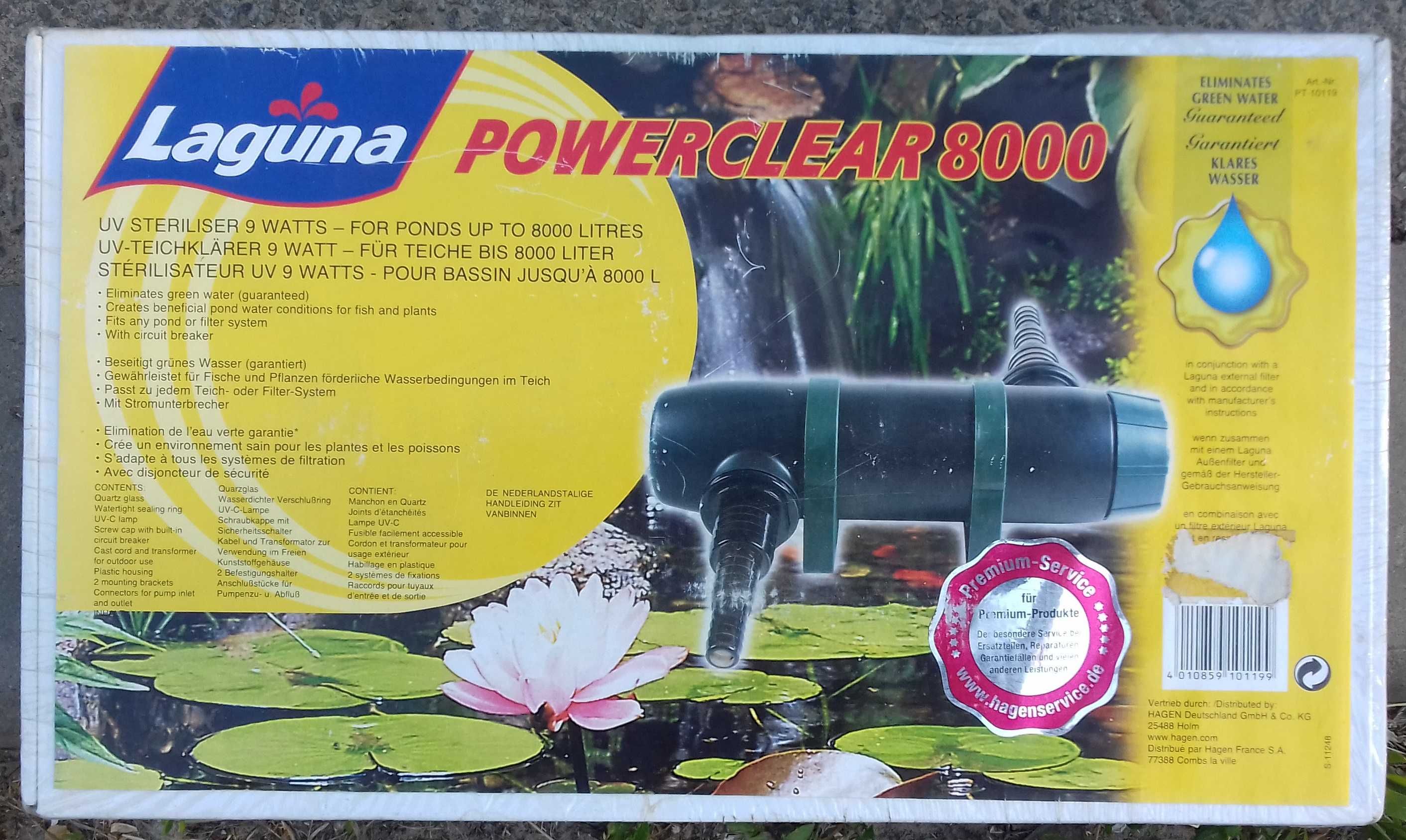 УФ стерилизатор для пруда HAGEN Laguna Powerclear 8000