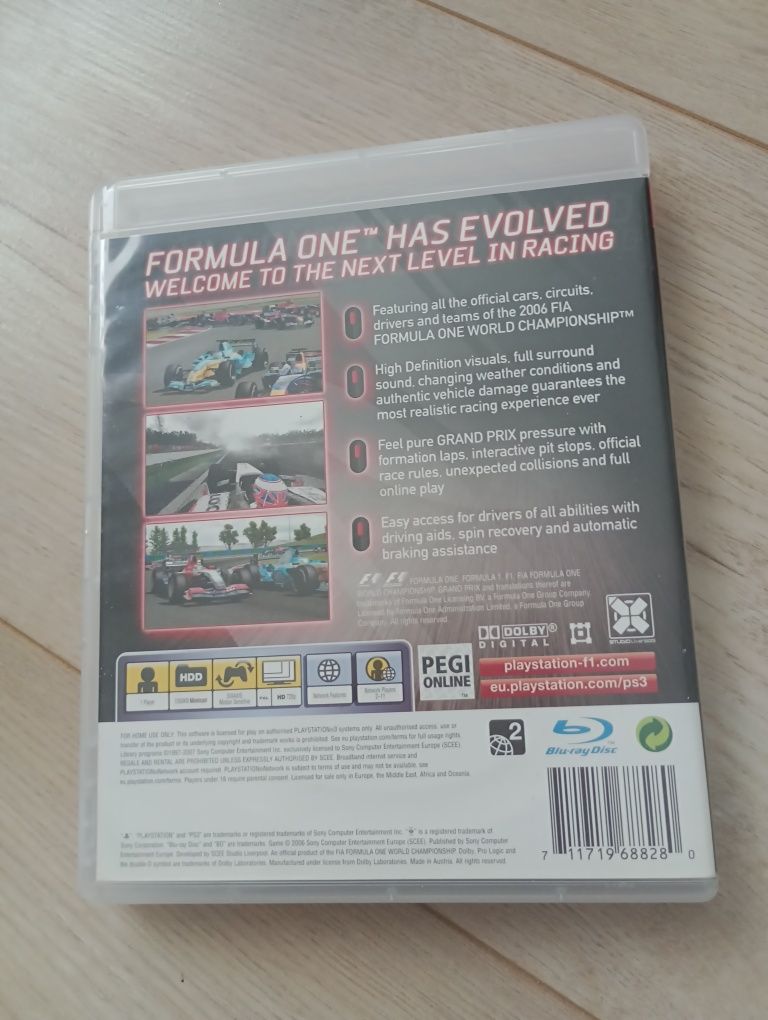 Gra Formula 1/ Formula one CHAMPIONSHIP EDITION na ps 3