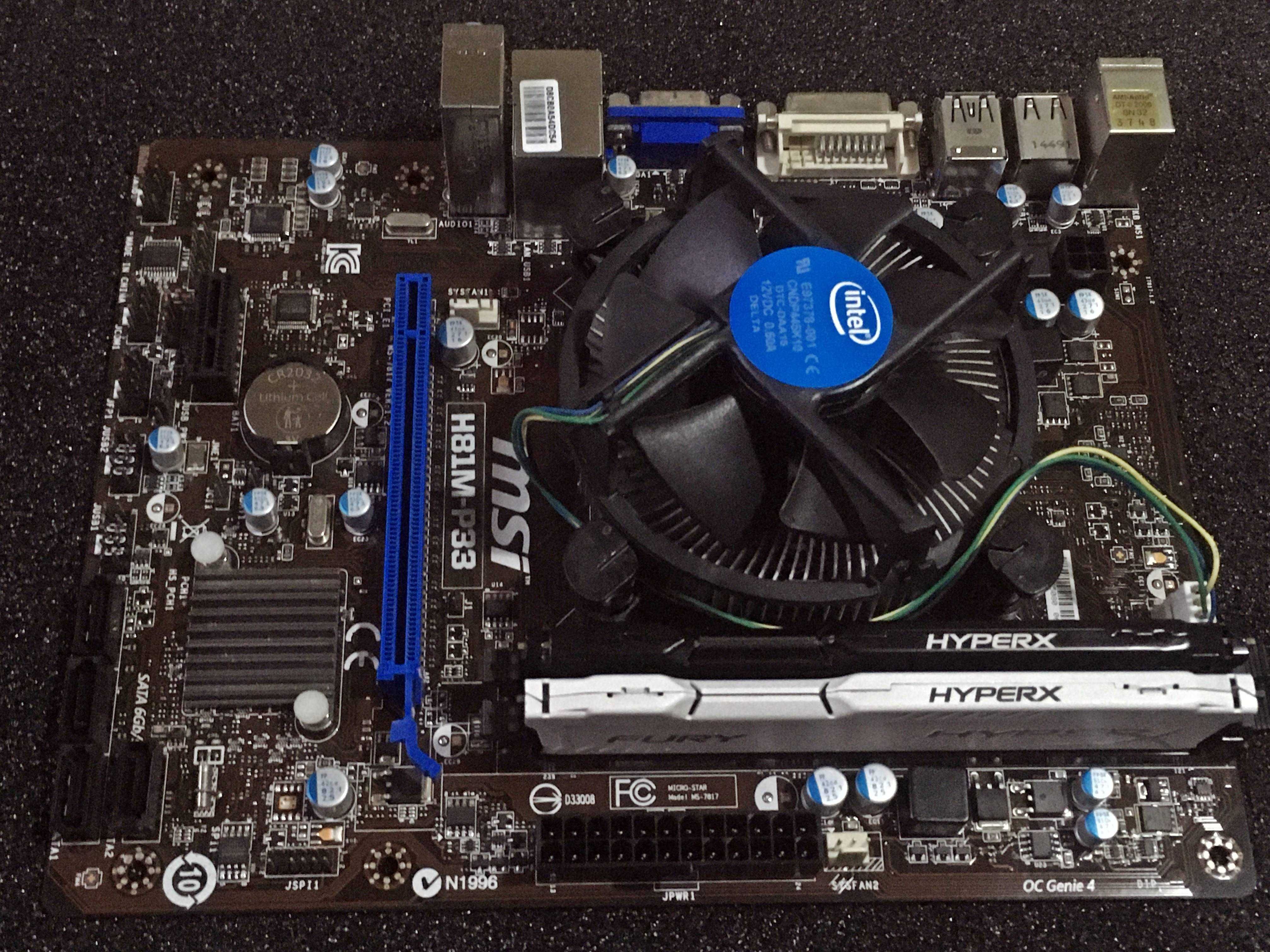 Motherboard MSI H81M-P33 (MS-7817 ; LGA1150 ; DDR3)