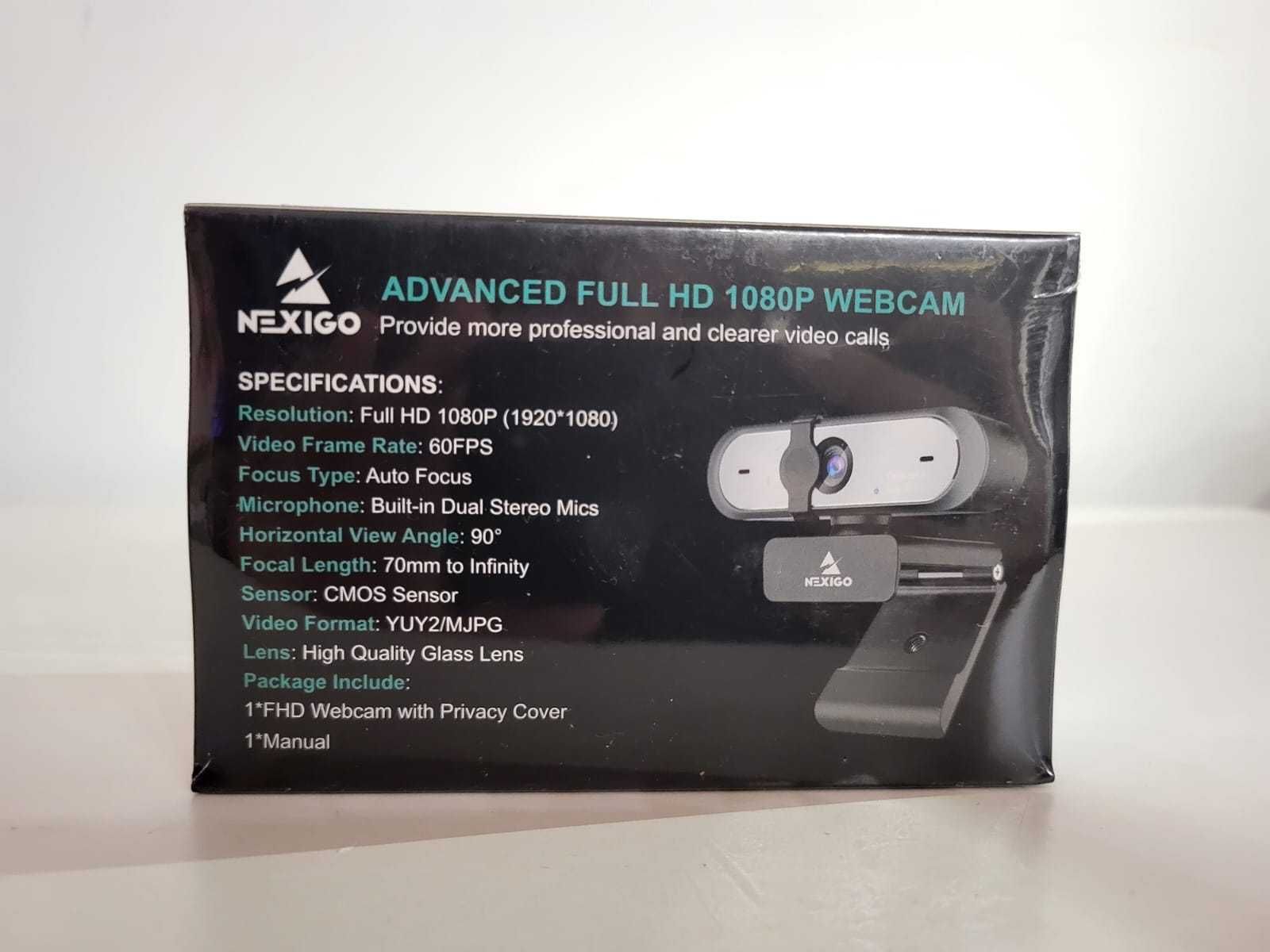 Kamera internetowa - Nexigo Full HD 1080P Auto-Focus Webcam n660P