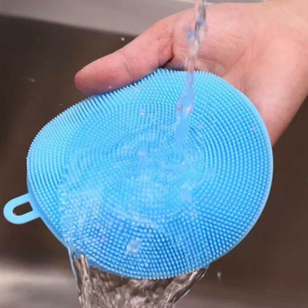 Myjka silikonowa gąbka zmywak do mycia naczyć