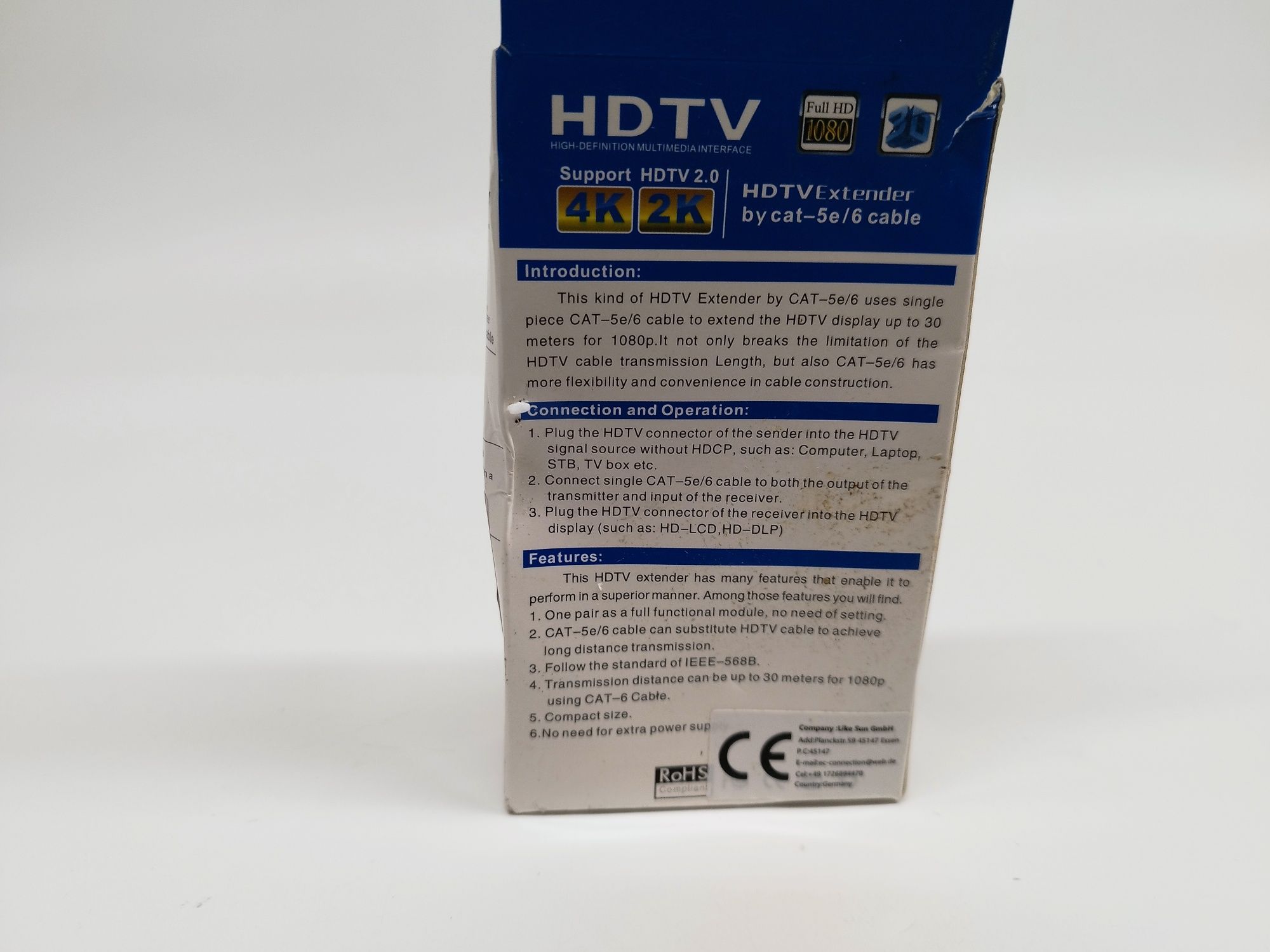Przejściówka rj45-hdmi