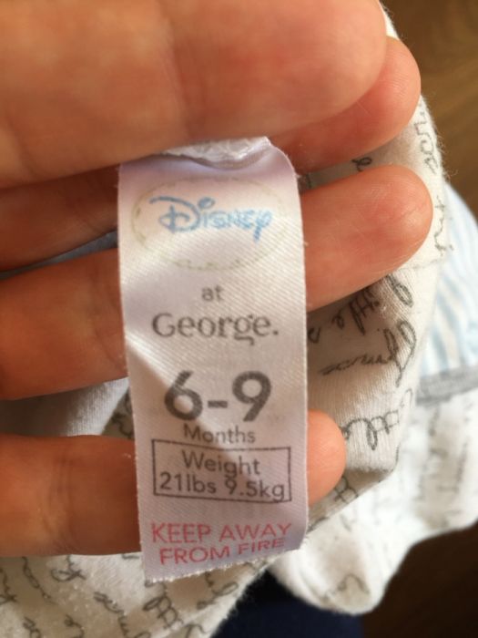 Pajac Disney 6-9mcy