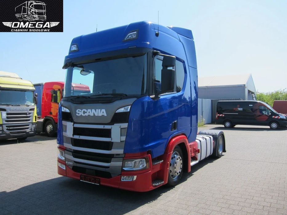 Scania R 450 Mega Low Deck / Full LED / Klima postojowa / Spr z Niemiec  Omega Gniezno