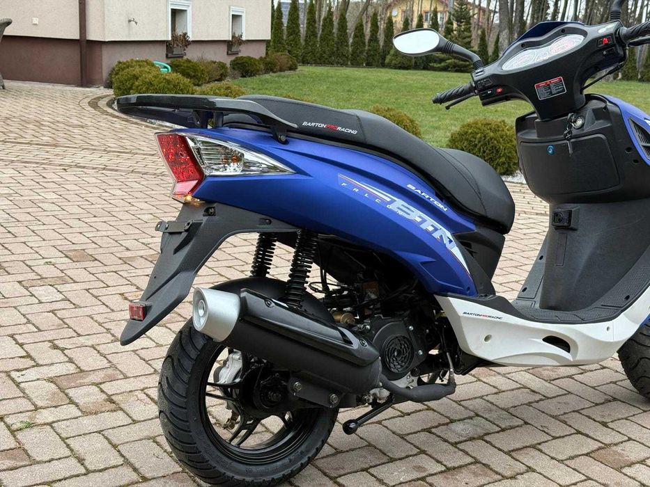 SKUTER BARTON FALCON 50cc duży XXL NOWY 4T ! 3 Lata Gwarancji !