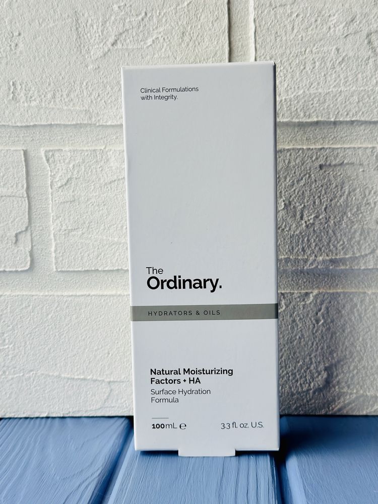 The OrdinaryNatural Moisturizing Factors +HA увлажняющий крем 100ml