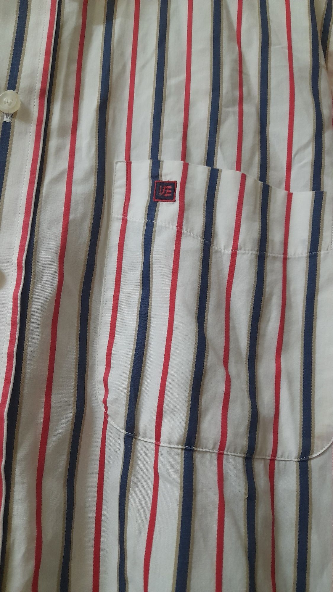 Camisa Victor Emmanuel Sport padrão riscas tamanho  L - Bom estado