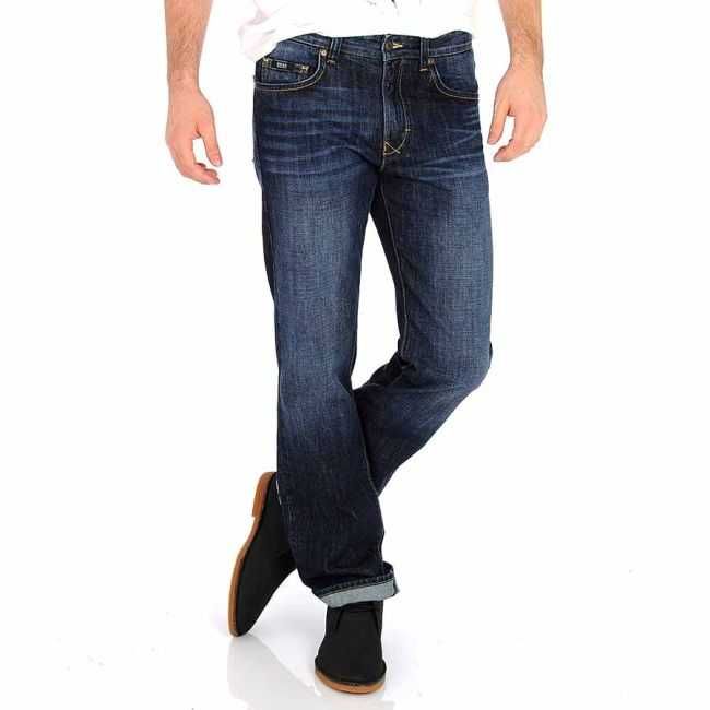 HUGO BOSS Jeans Maine Spodnie Męskie 32/34 Super Stan Bawełna Oryginał