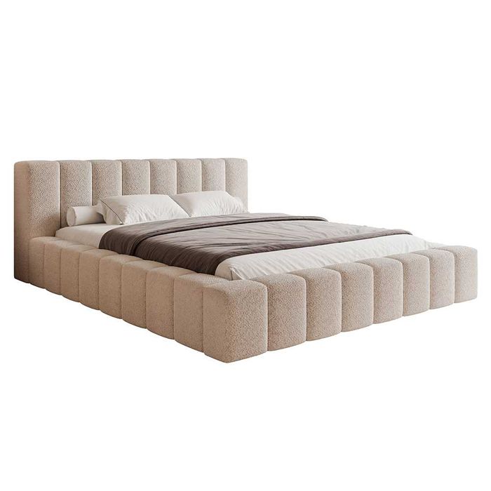 Łóżko tapicerowane Moria DARMOWA DOSTAWA z pojemnikiem na pościel