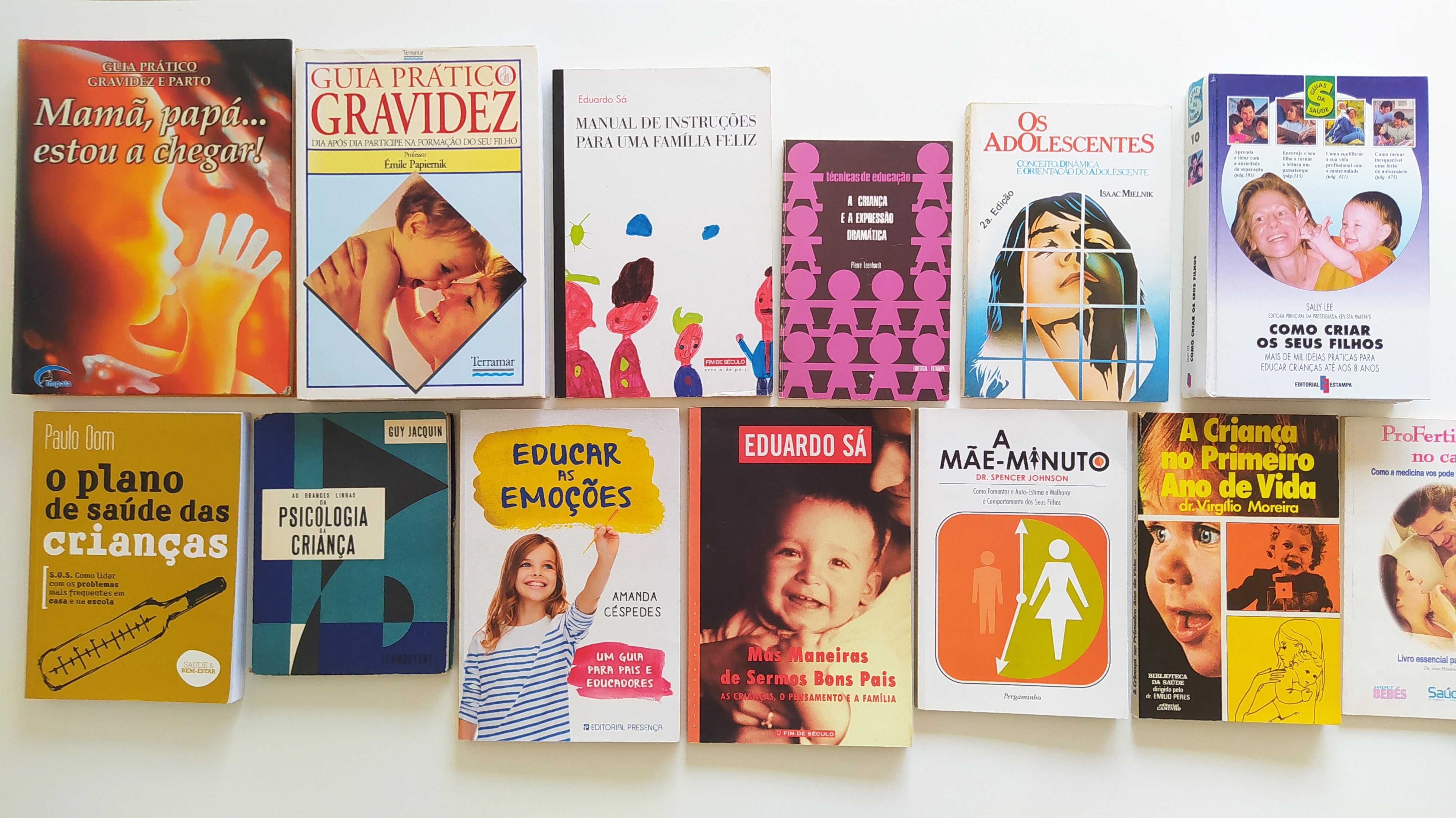 Livros s/ Gravidez, Maternidade, Educação e Parentalidade (desde 3€)